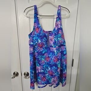 Womens Swim Tank Top Size 20